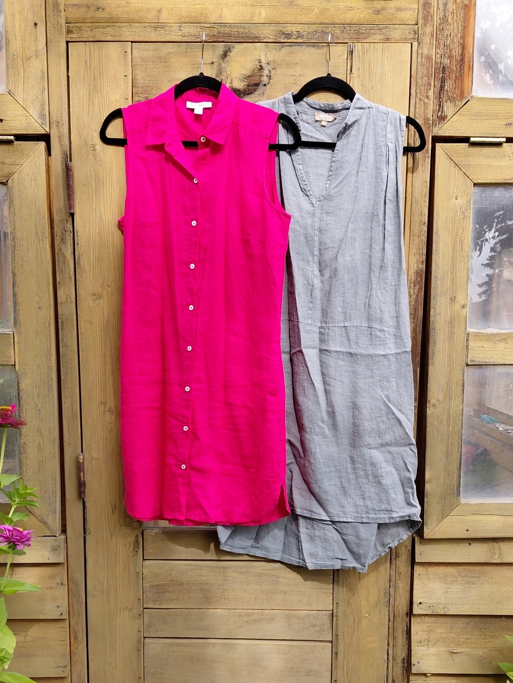 💫 Linen Sleeveless Dress Bundle Size Small